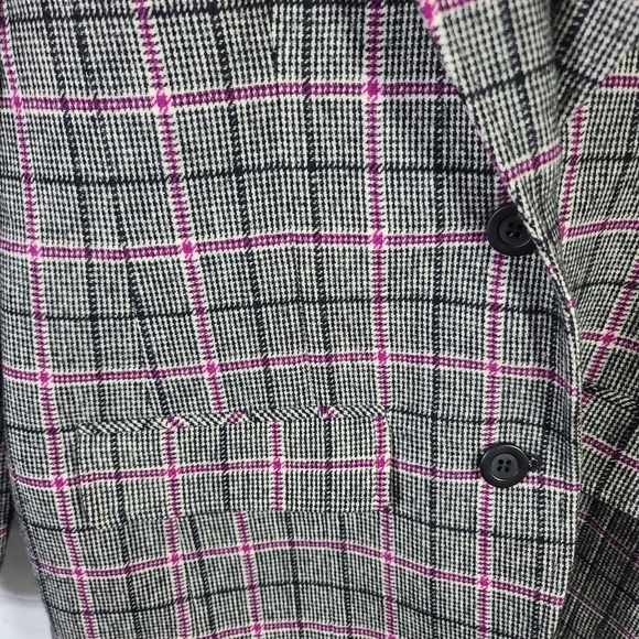 Pendleton Women's Wool Plaid Blazer - Picture 2 of 5